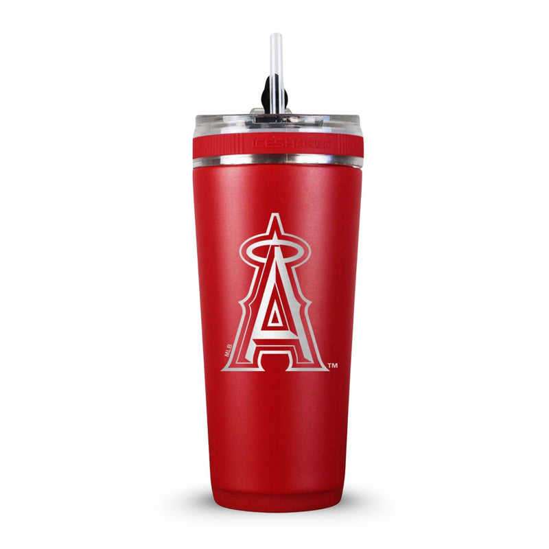 Load image into Gallery viewer, Ice Shaker - Officially Licensed Los Angeles Angels 26oz Flex Bottle