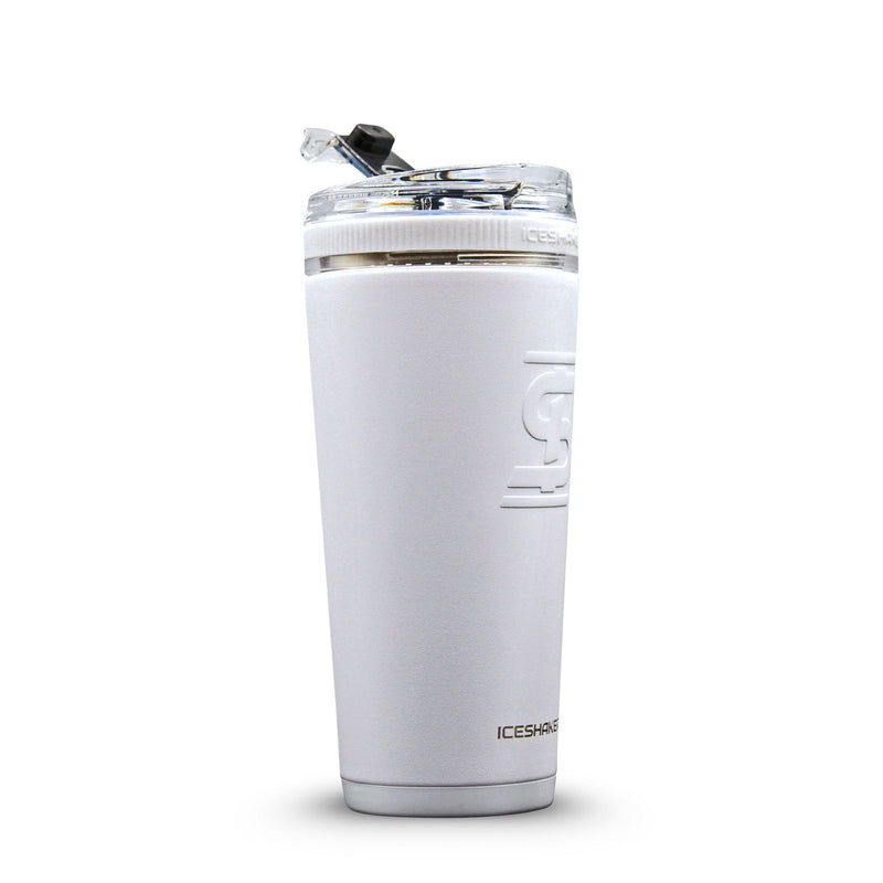 Load image into Gallery viewer, Ice Shaker - Officially Licensed Carolina Panthers 26oz Flex Bottle