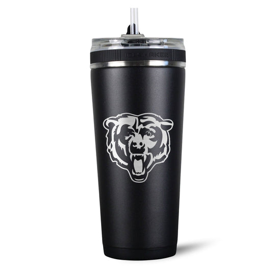 Ice Shaker - Officially Licensed Chicago Bears 26oz Flex Bottle