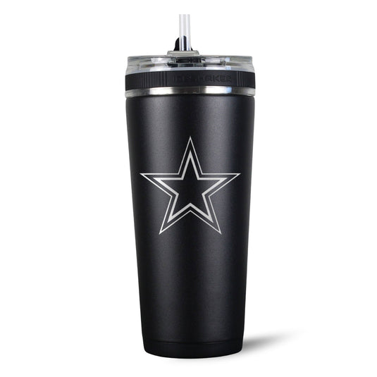Ice Shaker - Officially Licensed Dallas Cowboys 26oz Flex Bottle
