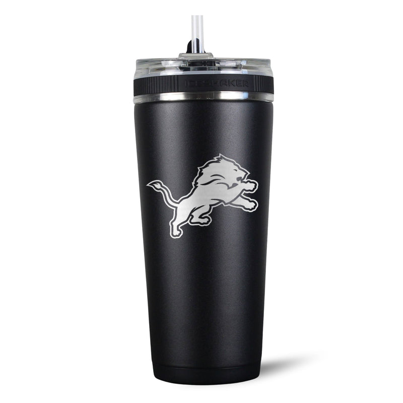 Load image into Gallery viewer, Ice Shaker - Officially Licensed Detroit Lions 26oz Flex Bottle