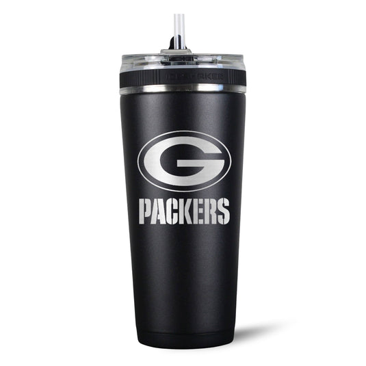 Ice Shaker - Officially Licensed Green Bay Packers 26oz Flex Bottle