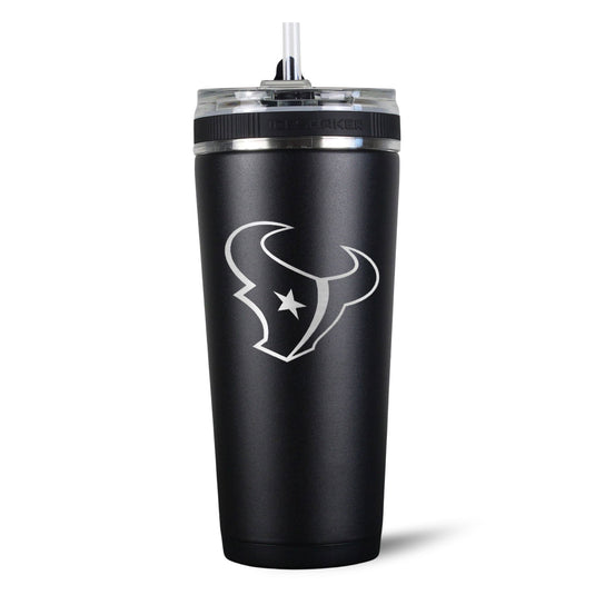 Ice Shaker - Officially Licensed Houston Texans 26oz Flex Bottle