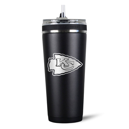Ice Shaker - Officially Licensed Kansas City Chiefs 26oz Flex Bottle