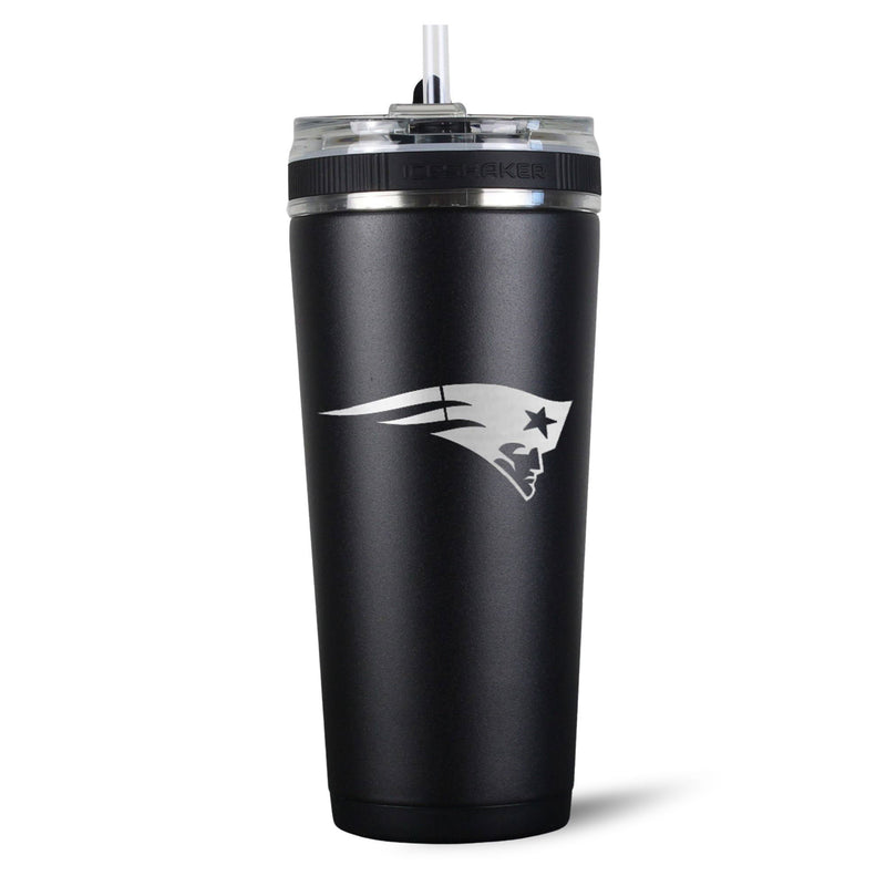Load image into Gallery viewer, Ice Shaker - Officially Licensed New England Patriots 26oz Flex Bottle