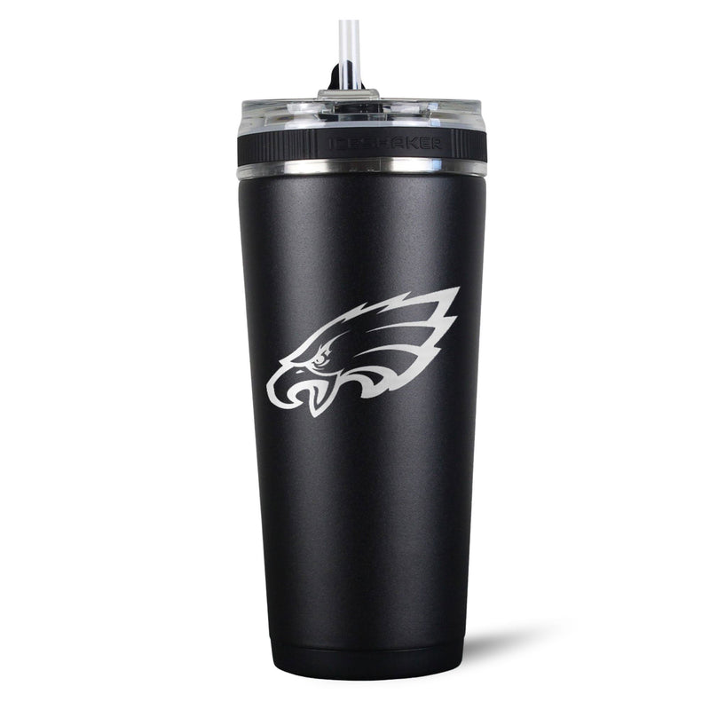Load image into Gallery viewer, Ice Shaker - Officially Licensed Philadelphia Eagles 26oz Flex Bottle