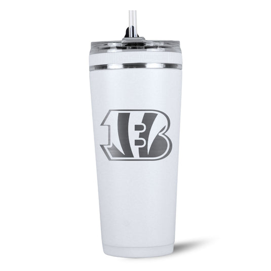 Ice Shaker - Officially Licensed Cincinnati Bengals 26oz Flex Bottle