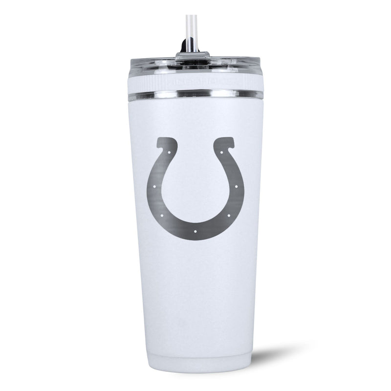 Load image into Gallery viewer, Ice Shaker - Officially Licensed Indianapolis Colts 26oz Flex Bottle