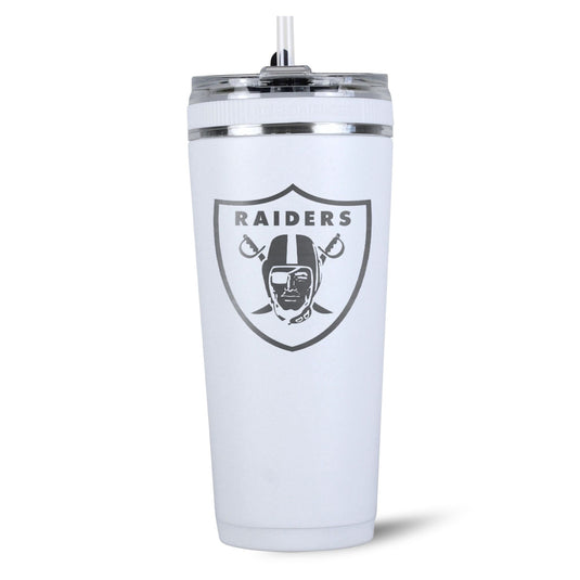 Ice Shaker - Officially Licensed Las Vegas Raiders 26oz Flex Bottle