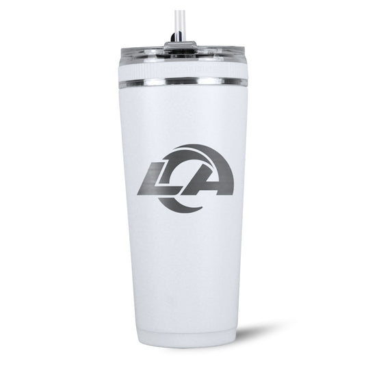 Ice Shaker - Officially Licensed Los Angeles Rams 26oz Flex Bottle
