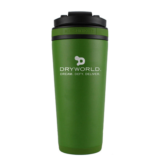 Ice Shaker - Custom Dryworld 26oz Ice Shaker - Green