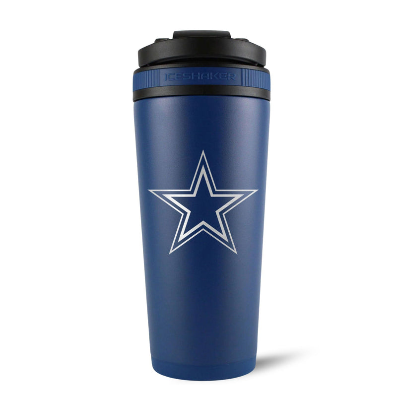 Load image into Gallery viewer, Ice Shaker - Officially Licensed Dallas Cowboys 26oz Ice Shaker