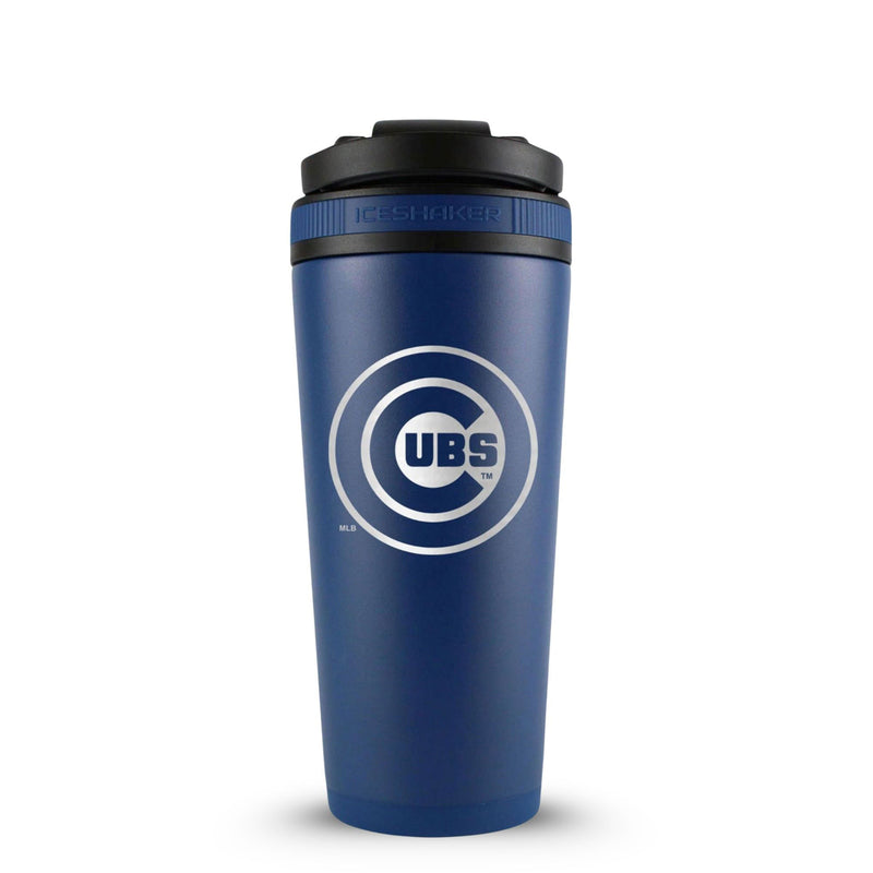 Load image into Gallery viewer, Ice Shaker - Officially Licensed Chicago Cubs 26oz Ice Shaker