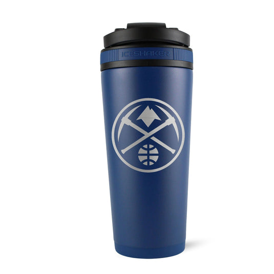 Ice Shaker - Officially Licensed Denver Nuggets 26oz Ice Shaker - Navy