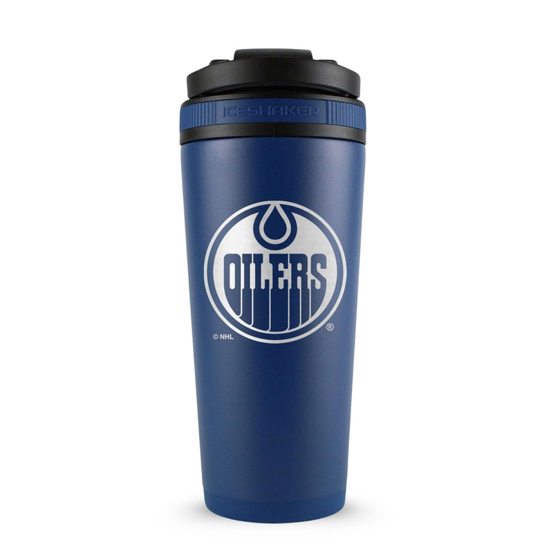 Load image into Gallery viewer, Ice Shaker - Officially Licensed Edmonton Oilers 26oz Ice Shaker