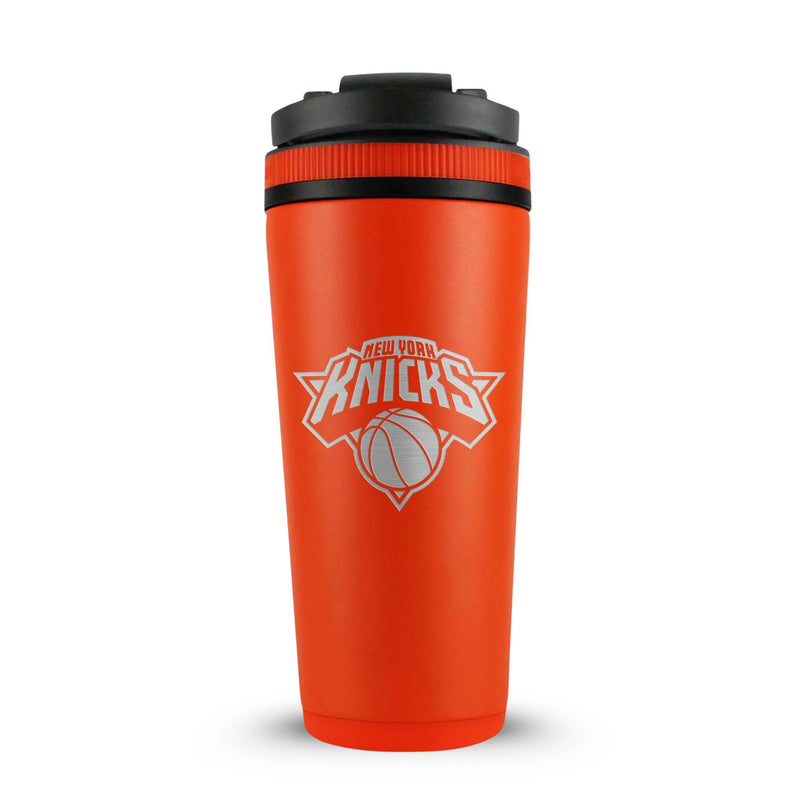 Load image into Gallery viewer, Ice Shaker - Officially Licensed New York Knicks 26oz Ice Shaker