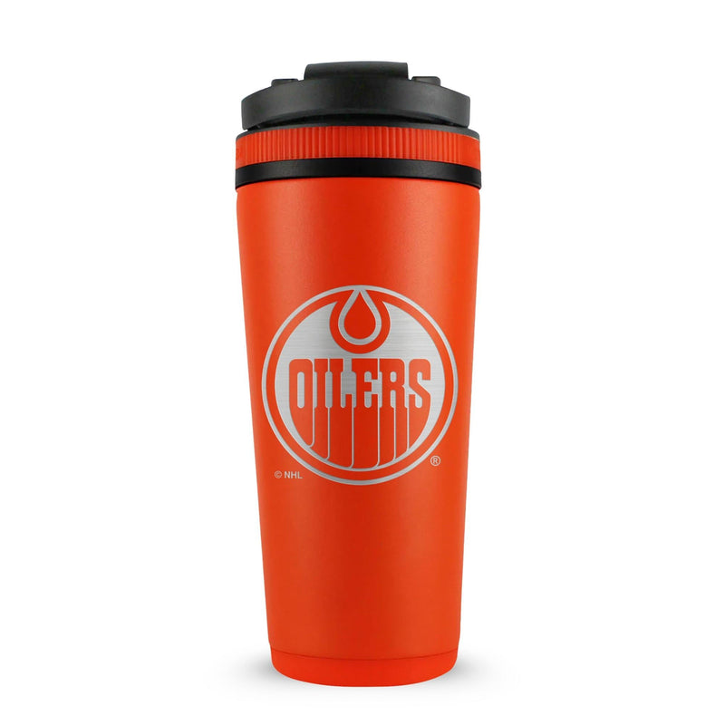 Load image into Gallery viewer, Ice Shaker - Officially Licensed Edmonton Oilers 26oz Ice Shaker