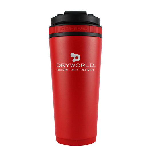 Ice Shaker - Custom Dryworld 26oz Ice Shaker - Red