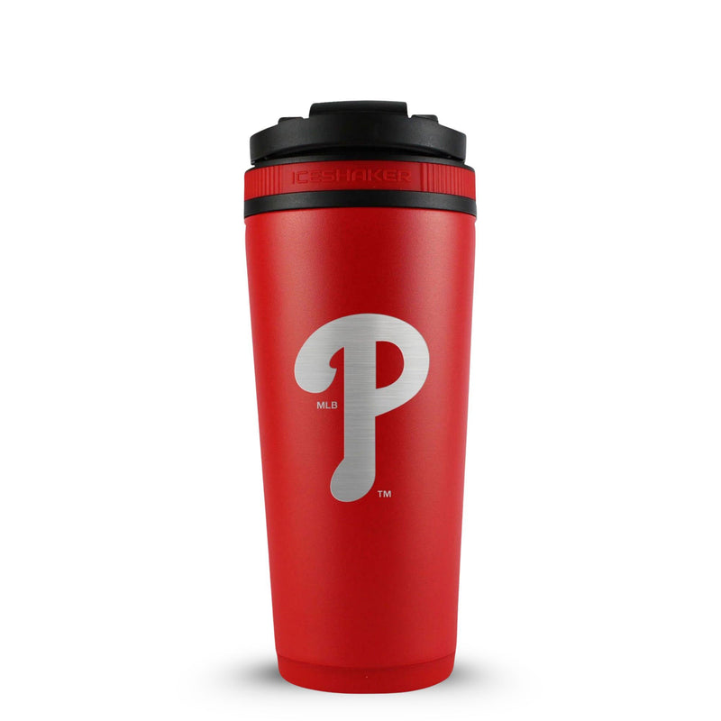 Load image into Gallery viewer, Ice Shaker - Officially Licensed Philadelphia Phillies 26oz Ice Shaker