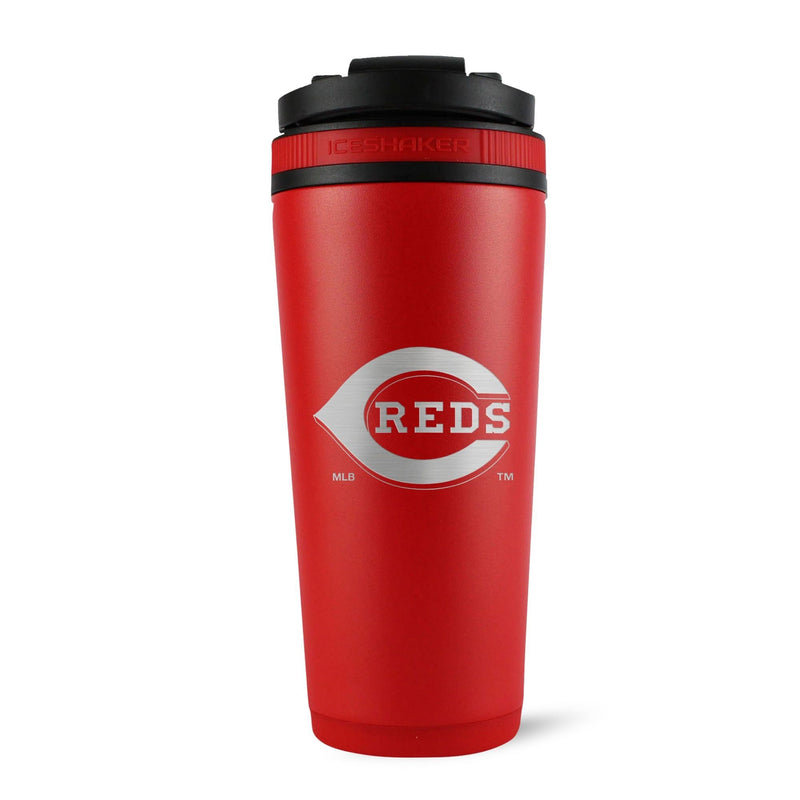 Load image into Gallery viewer, Ice Shaker - Officially Licensed Cincinnati Reds 26oz Ice Shaker