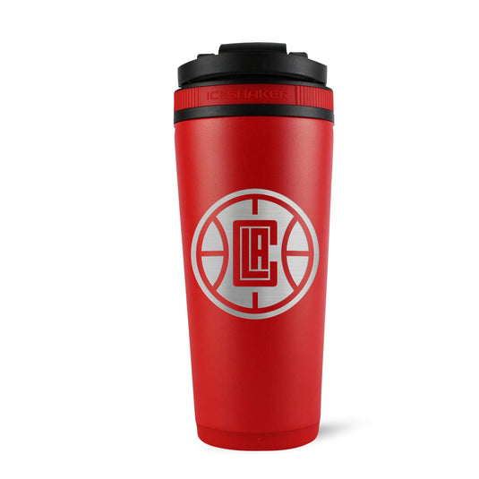 Ice Shaker - Officially Licensed Los Angeles Clippers 26oz Ice Shaker - Red