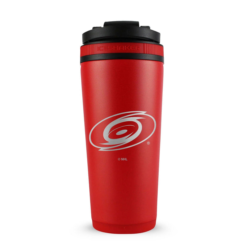 Load image into Gallery viewer, Ice Shaker - Officially Licensed Carolina Hurricanes 26oz Ice Shaker