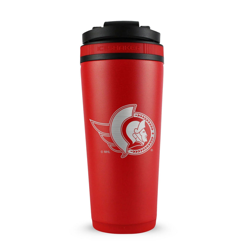 Load image into Gallery viewer, Ice Shaker - Officially Licensed Ottawa Senators 26oz Ice Shaker