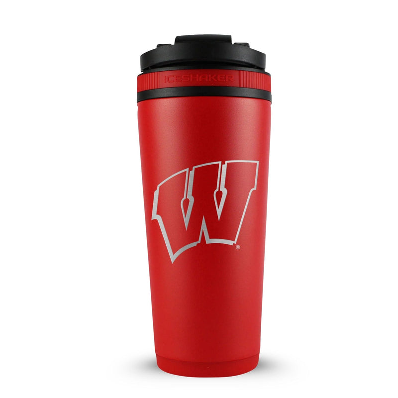 Load image into Gallery viewer, Ice Shaker - Officially Licensed University of Wisconsin 26oz Ice Shaker