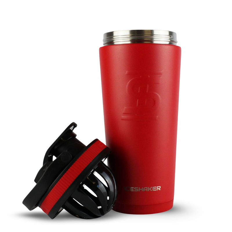 Load image into Gallery viewer, Ice Shaker - Officially Licensed Atlanta Braves 26oz Ice Shaker