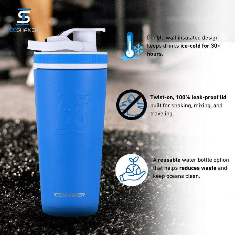 Load image into Gallery viewer, Ice Shaker - Officially Licensed Kansas City Royals 26oz Ice Shaker