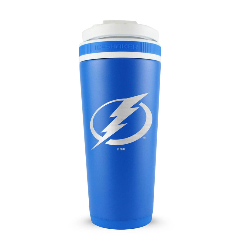 Load image into Gallery viewer, Ice Shaker - Officially Licensed Tampa Bay Lightning 26oz Ice Shaker