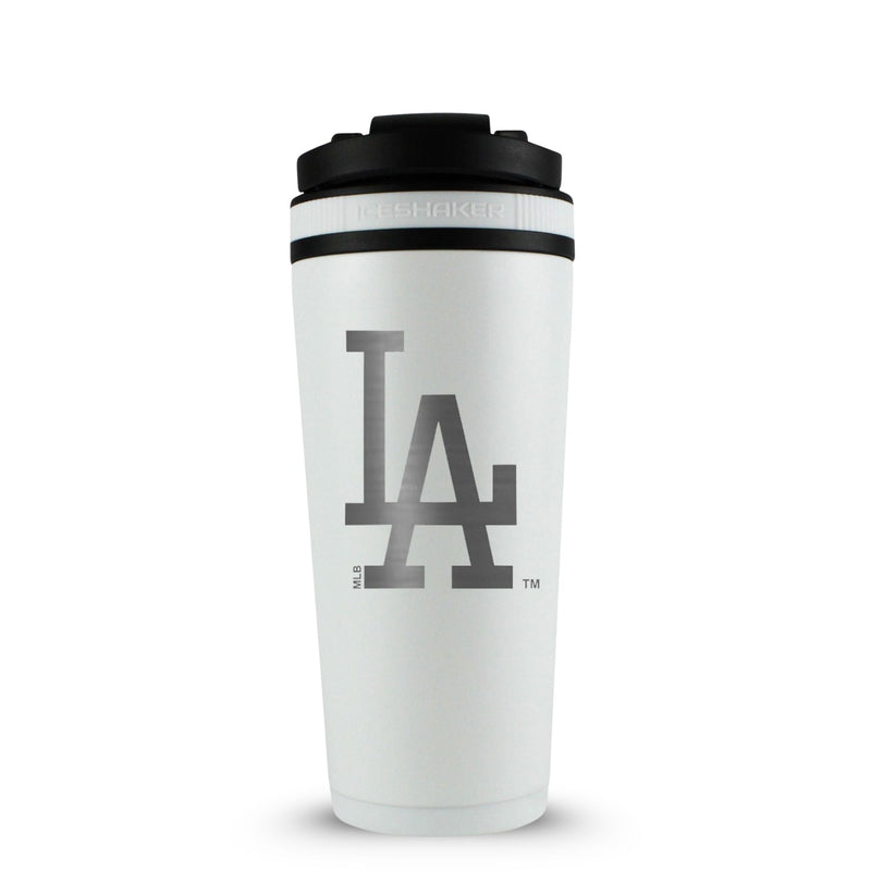 Load image into Gallery viewer, Ice Shaker - Officially Licensed Los Angeles Dodgers Classic 26oz Ice Shaker - White