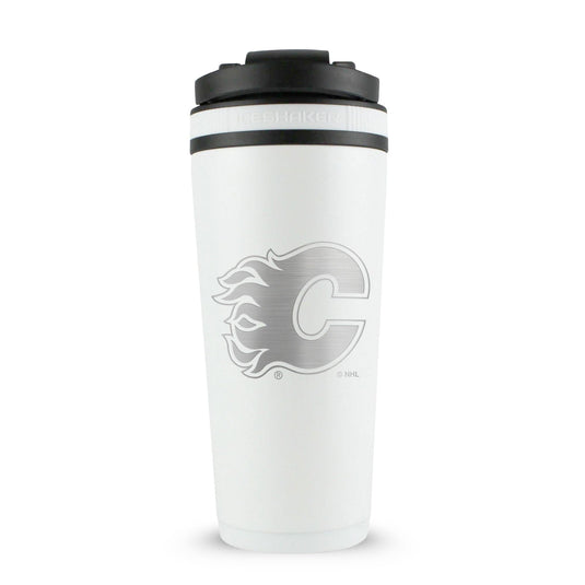 Ice Shaker - Officially Licensed Calgary Flames 26oz Ice Shaker