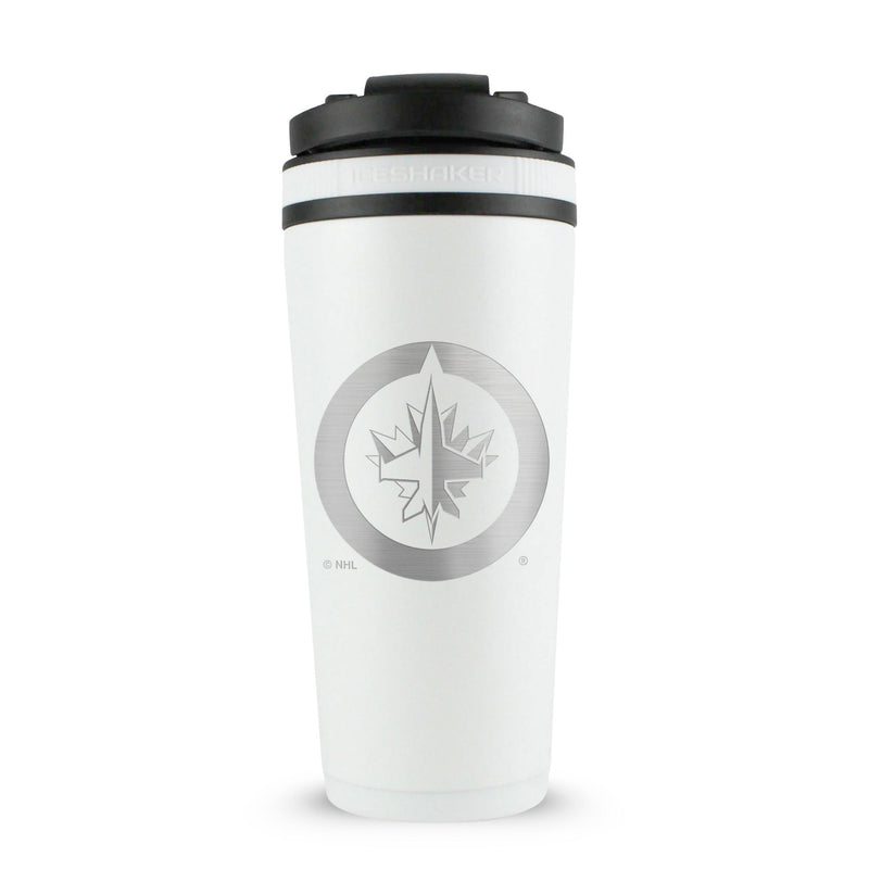Load image into Gallery viewer, Ice Shaker - Officially Licensed Winnipeg Jets 26oz Ice Shaker