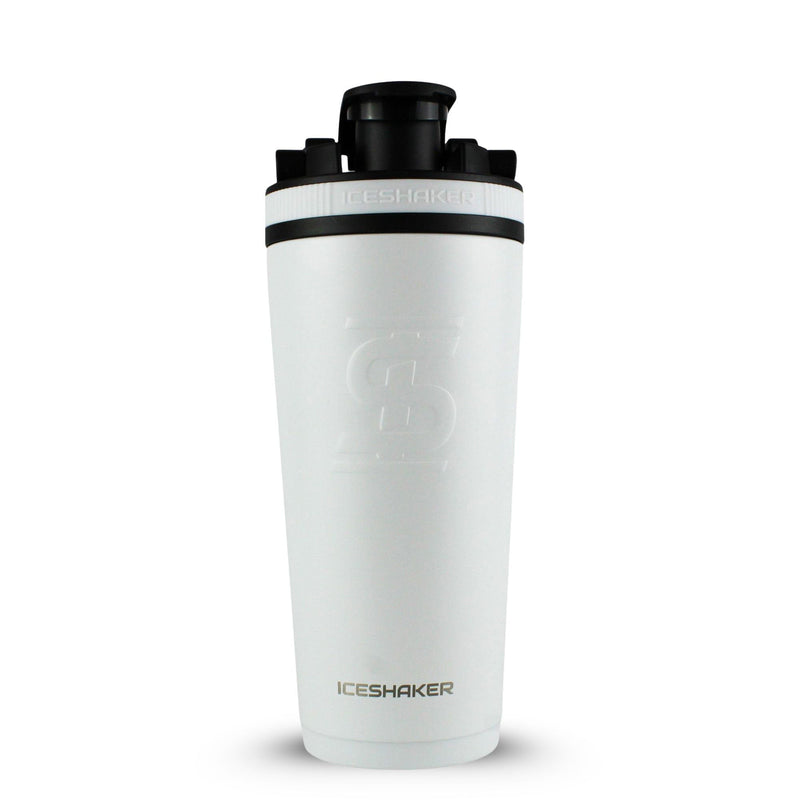 Load image into Gallery viewer, Ice Shaker - Officially Licensed Miami Heat 26oz Ice Shaker - White