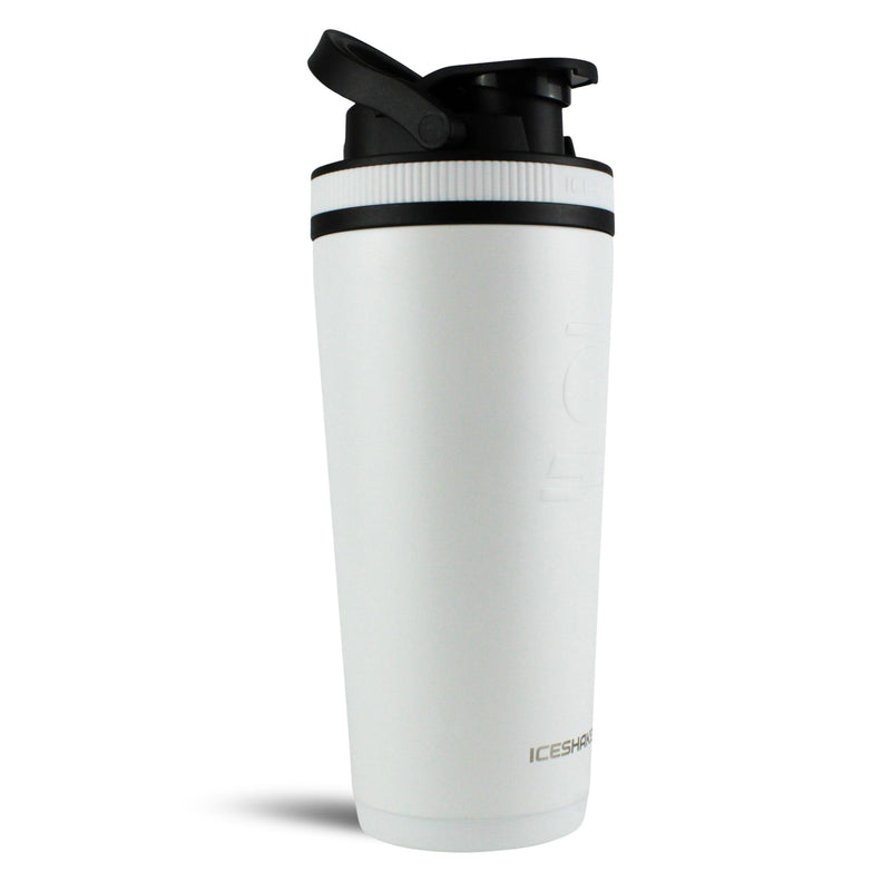 Load image into Gallery viewer, Ice Shaker - Officially Licensed Pittsburgh Steelers 26oz Ice Shaker - White