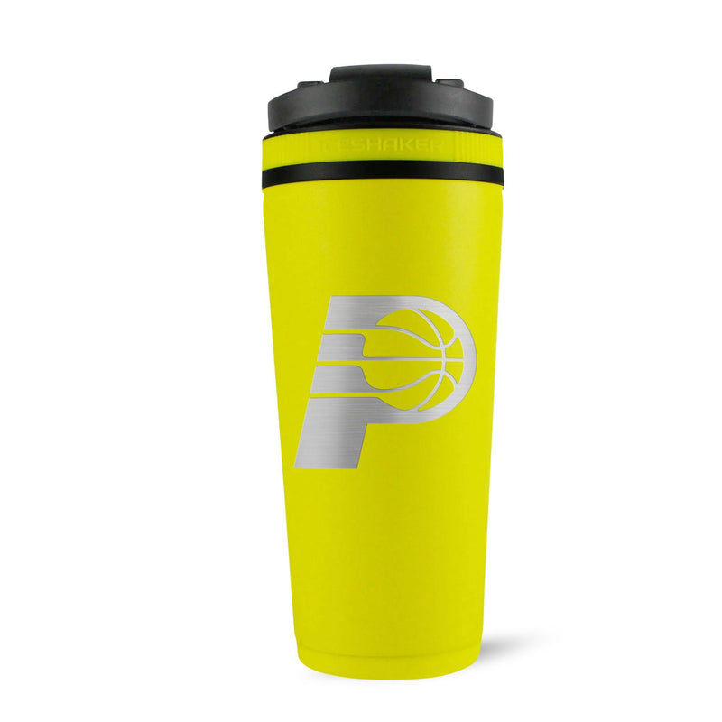 Load image into Gallery viewer, Ice Shaker - Officially Licensed Indiana Pacers 26oz Ice Shaker - Yellow
