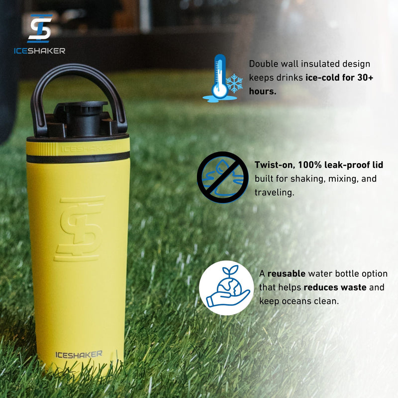 Load image into Gallery viewer, Ice Shaker - Officially Licensed Pittsburgh Penguins 26oz Ice Shaker