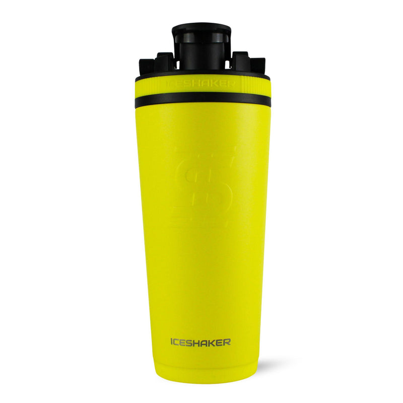 Load image into Gallery viewer, Ice Shaker - Officially Licensed Golden State Warriors 26oz Ice Shaker - Yellow