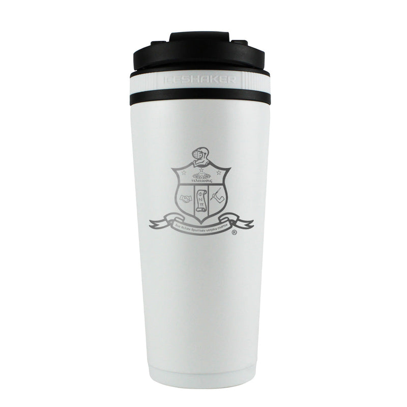 Load image into Gallery viewer, Ice Shaker - Kappa Alpha Psi Coat of Arms Custom 26oz Ice Shaker