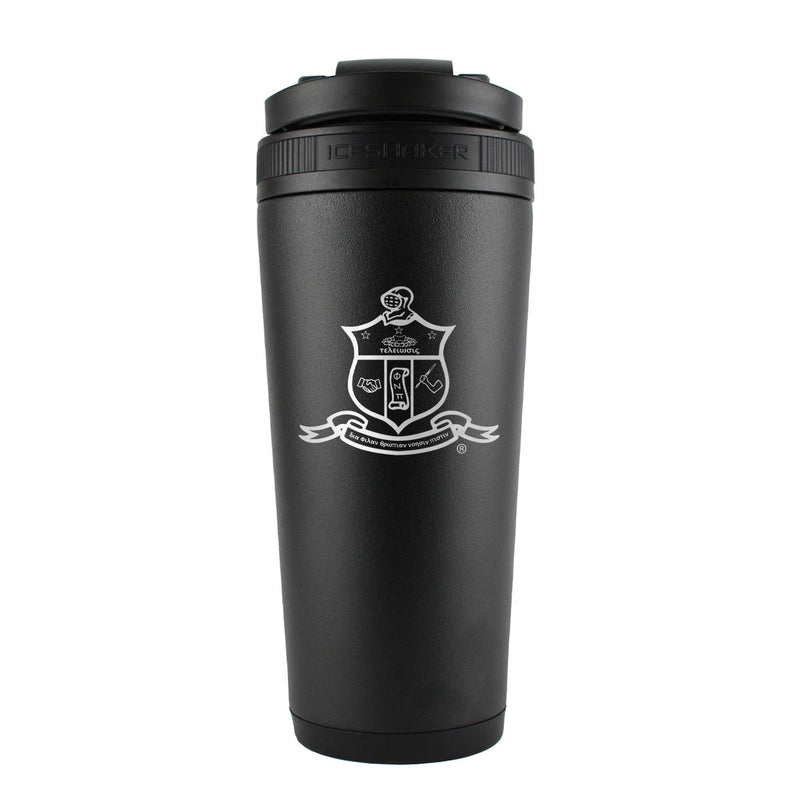 Load image into Gallery viewer, Ice Shaker - Kappa Alpha Psi Coat of Arms Custom 26oz Ice Shaker