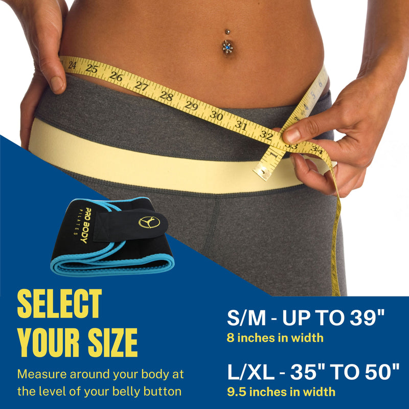 Load image into Gallery viewer, ProBody Pilates - Waist Trimmer Belt for High-Intensity Training, Yoga and Workouts