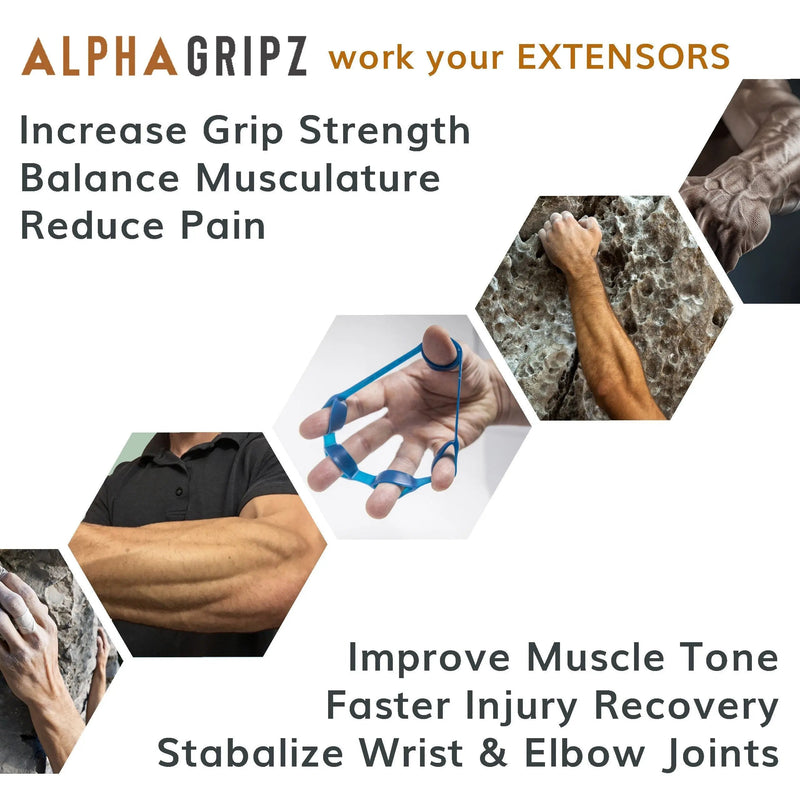 Load image into Gallery viewer, Alpha Gripz - LEVEL X Set (18 lb + Progressive Resistance Bundle)