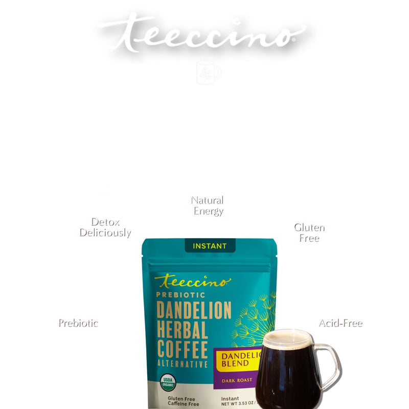 Load image into Gallery viewer, Teeccino - Instant Dandelion Herbal Coffee