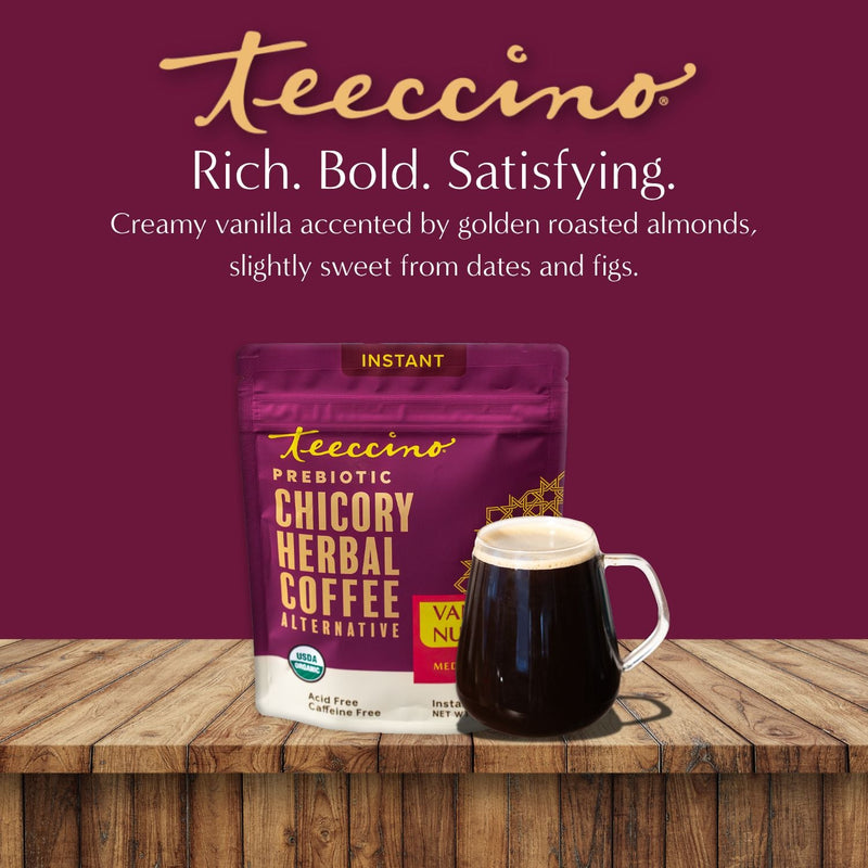 Load image into Gallery viewer, Teeccino - Instant Vanilla Nut Herbal Coffee