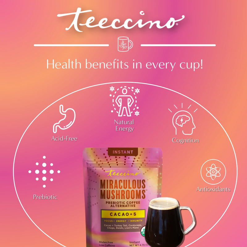 Load image into Gallery viewer, Teeccino - Miraculous Mushrooms® Cacao + 5