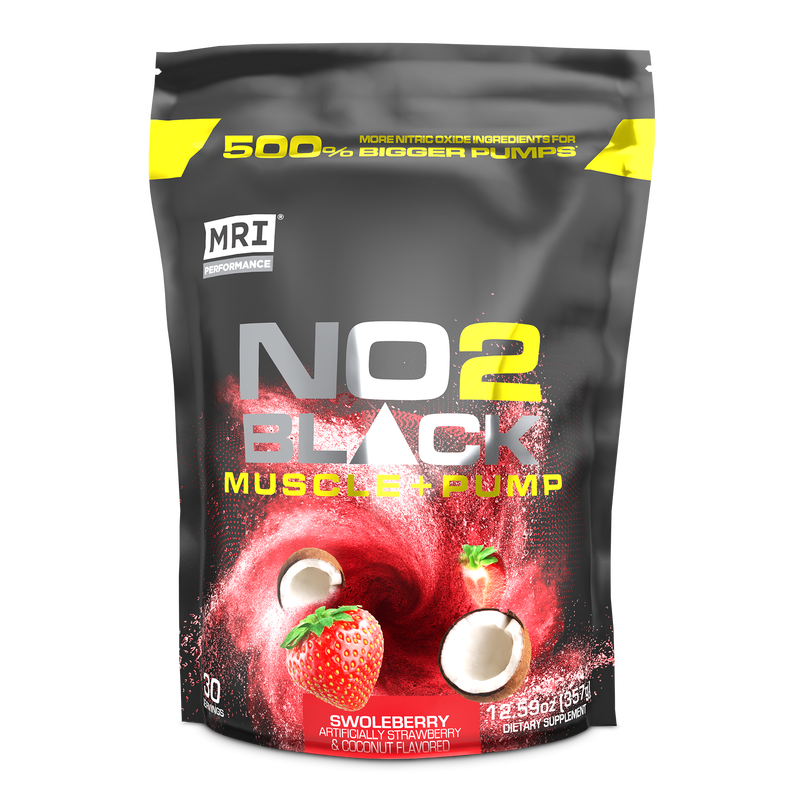 Load image into Gallery viewer, MRI Performance - NO2 Black Muscle + Pump Nitric Oxide (30 servings)