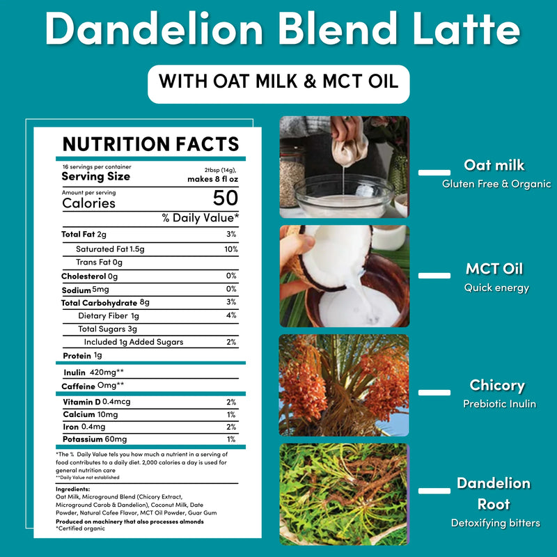 Load image into Gallery viewer, Teeccino - Instant Dandelion Herbal Latte