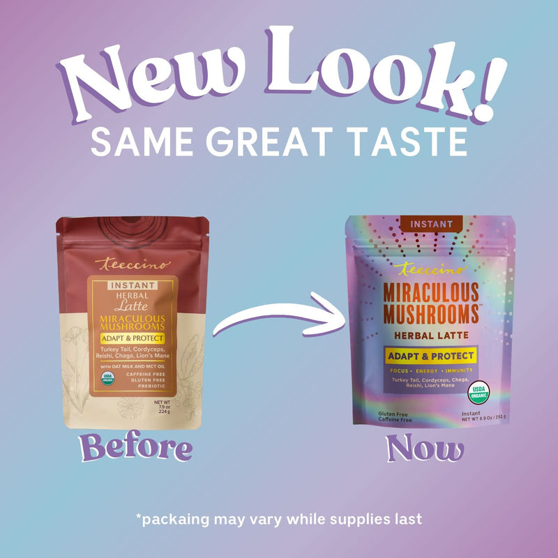 Load image into Gallery viewer, Teeccino - Miraculous Mushrooms® Adapt & Protect Instant Herbal Latte