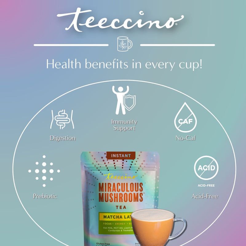 Load image into Gallery viewer, Teeccino - Miraculous Mushrooms® Adapt & Protect Instant Herbal Latte